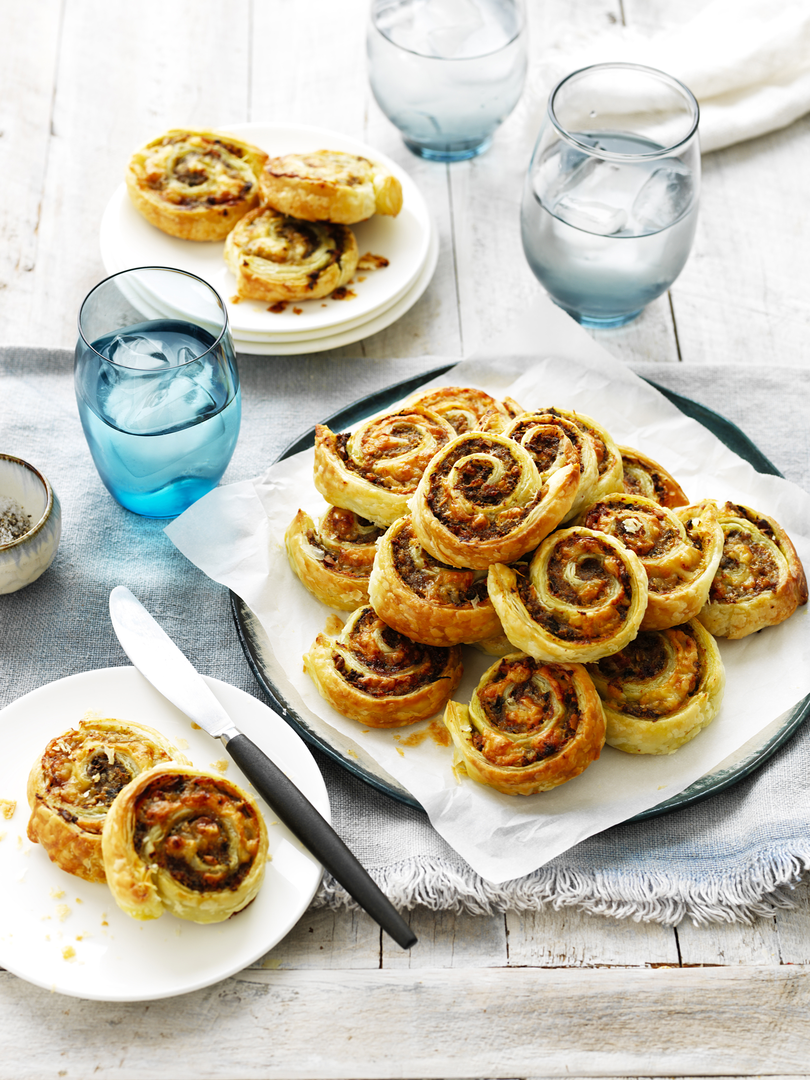 Mushroom & Pork Pinwheels | Australian Mushrooms
