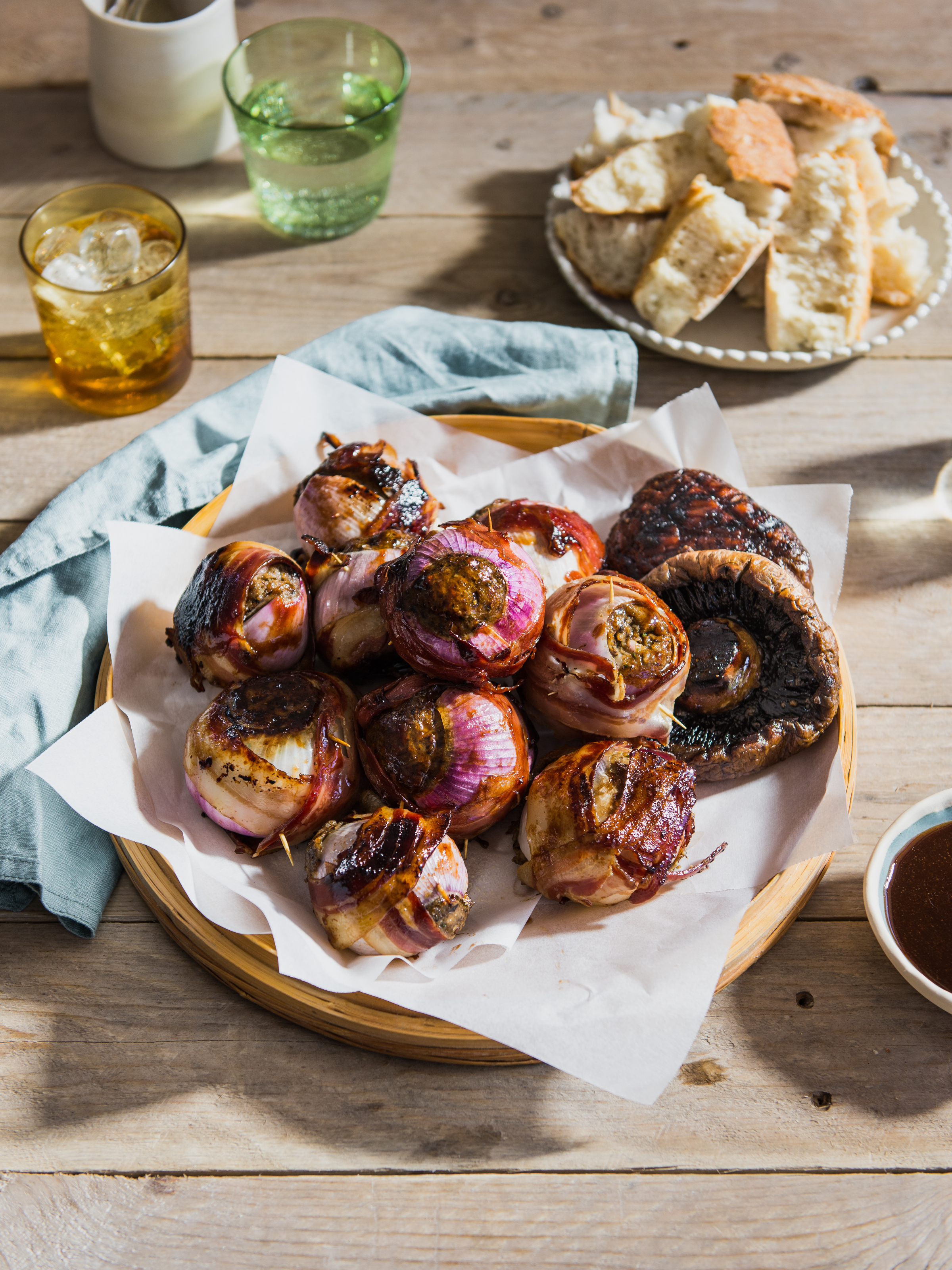 Mushroom BBQ Chicken Bombs | Australian Mushrooms