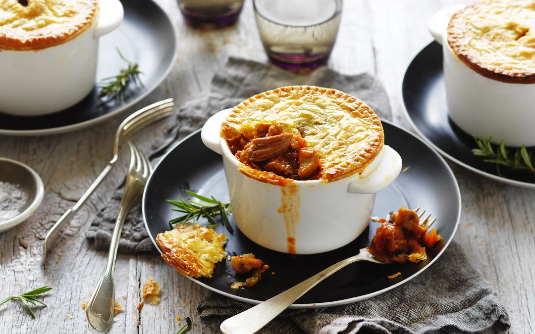 Mushroom & Lamb Shank Pot Pies