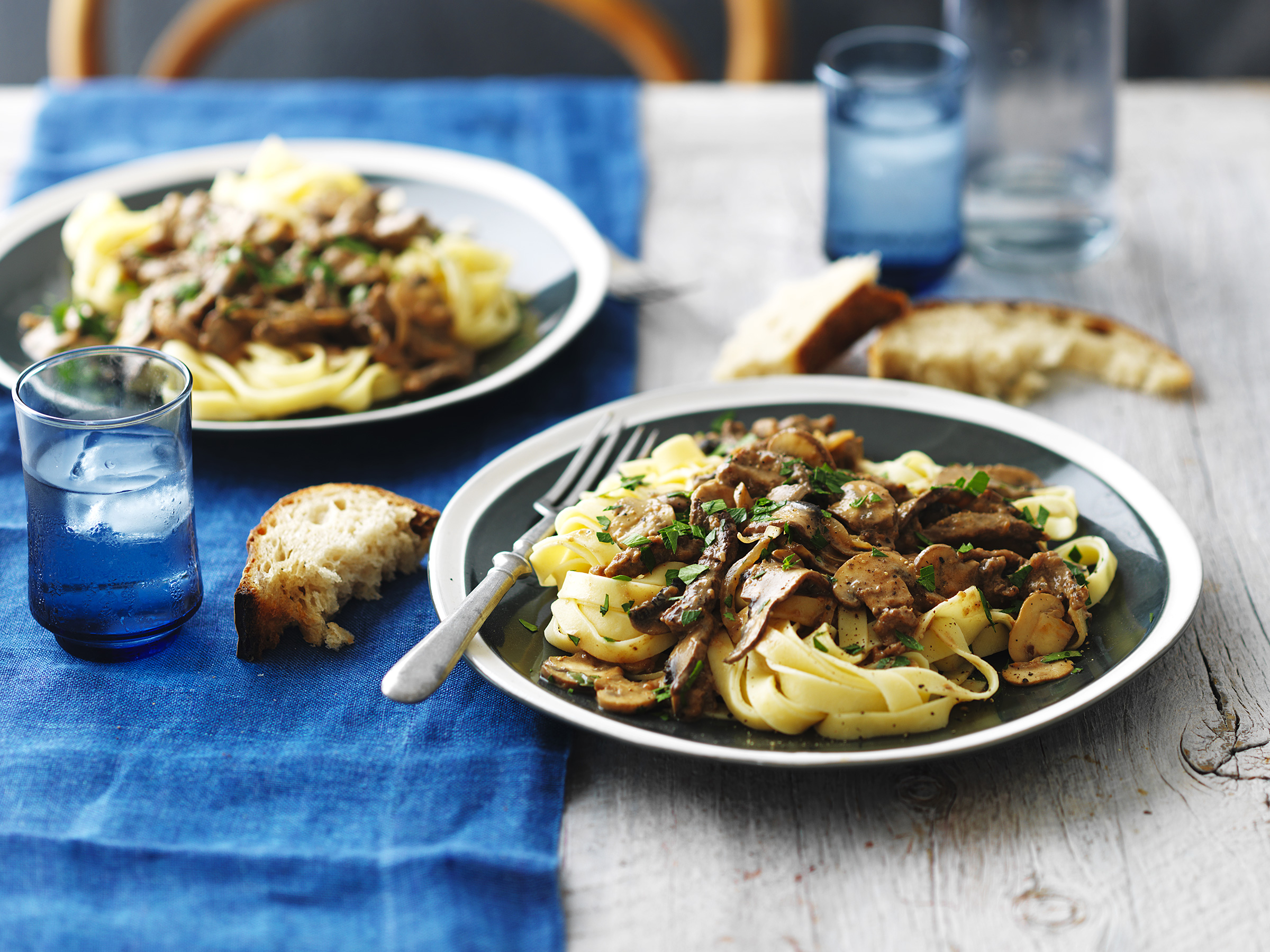 Beef and Mushroom Stroganoff | Australian Mushrooms