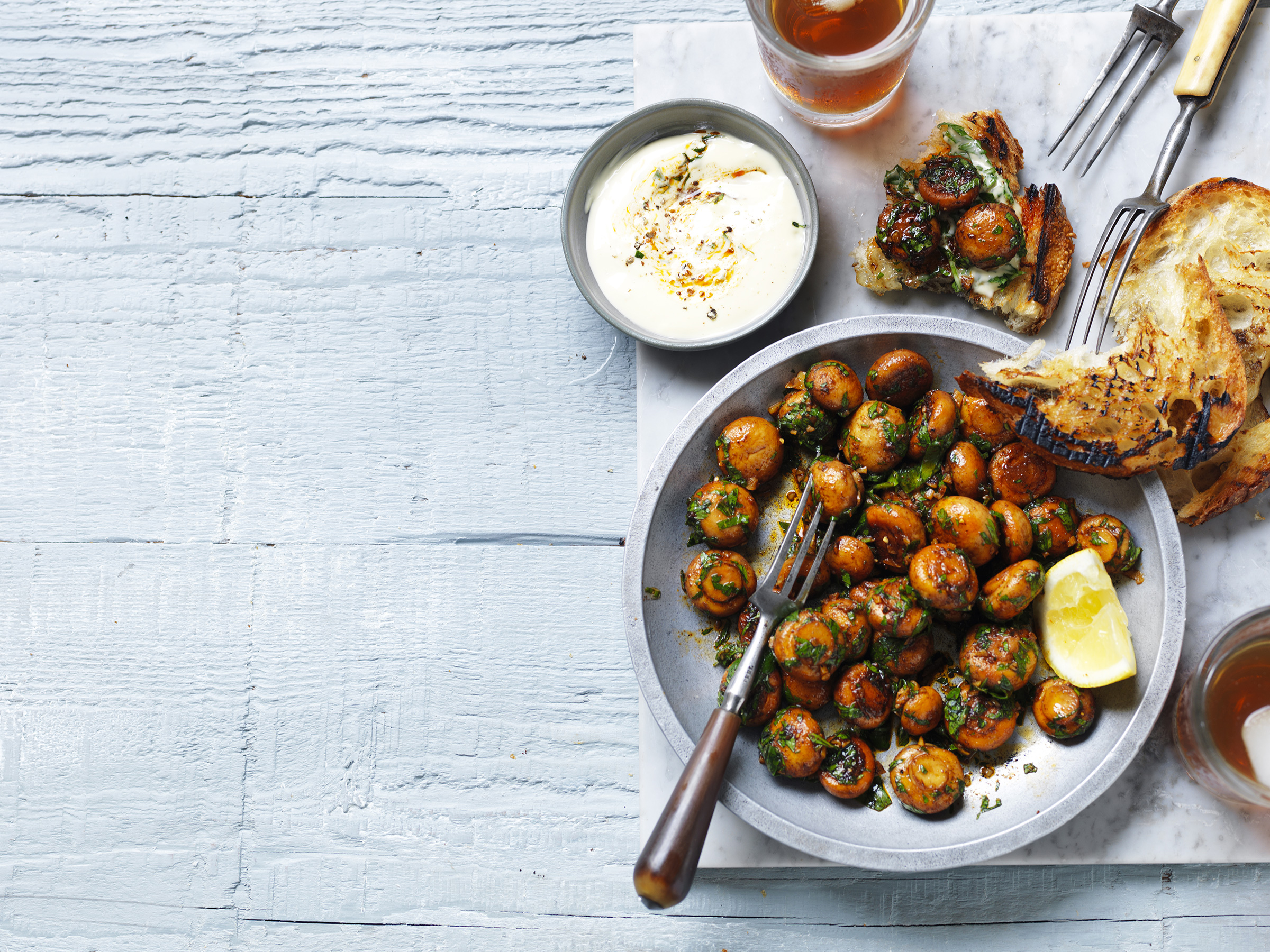 Tapas Style Garlic Mushrooms | Australian Mushrooms