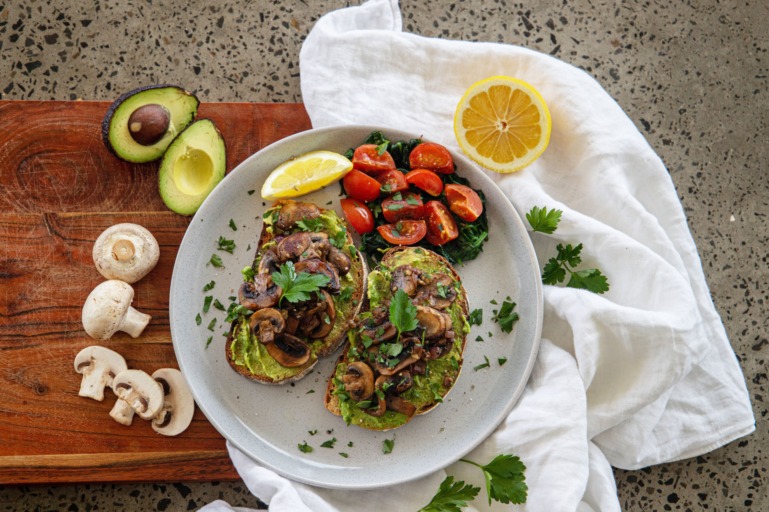 Garlic Mushroom Sourdough | Australian Mushrooms