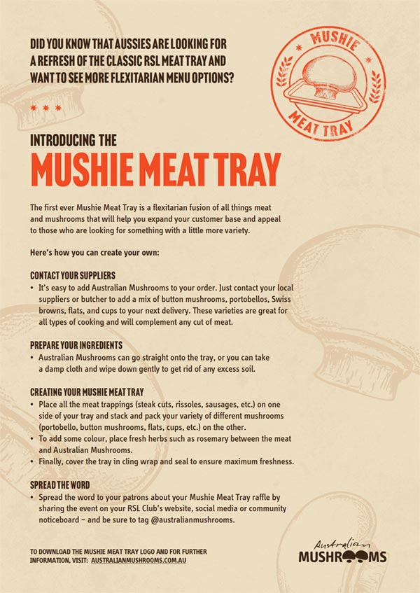 Mushie Meat Tray How-to