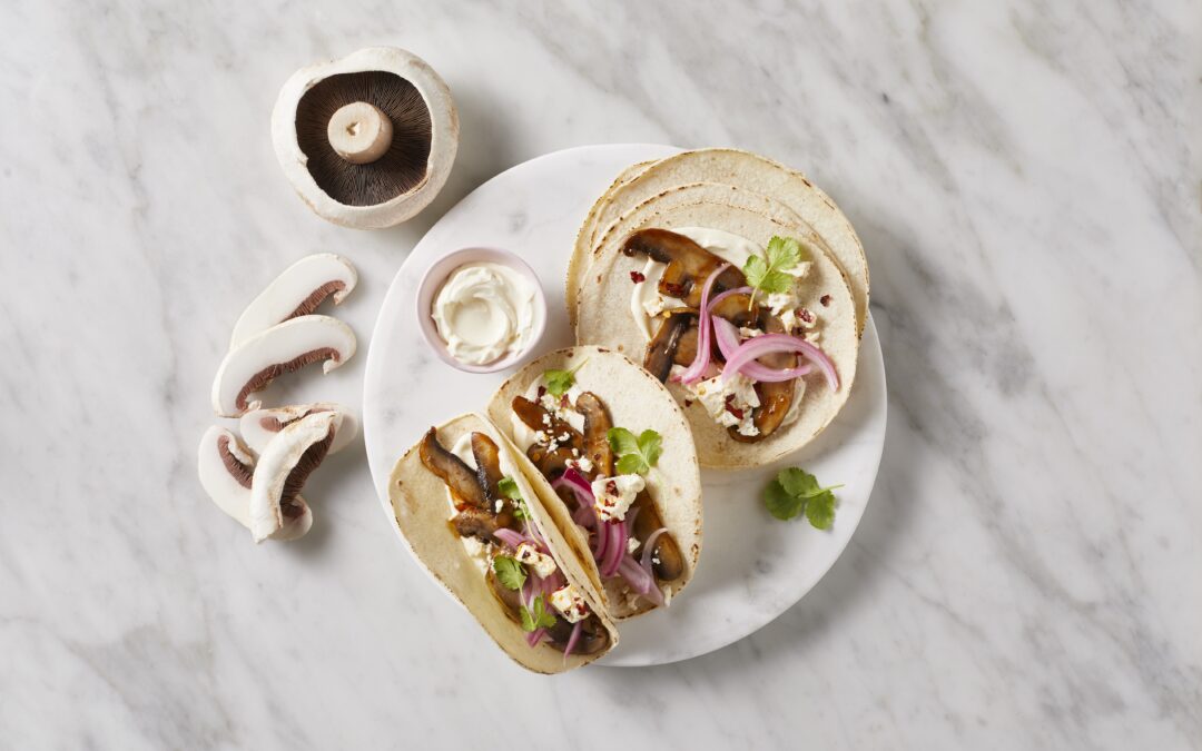Smokey BBQ Mushroom Tacos